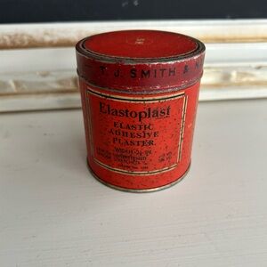Vintage Elastoplast Adhesive Plaster Tin